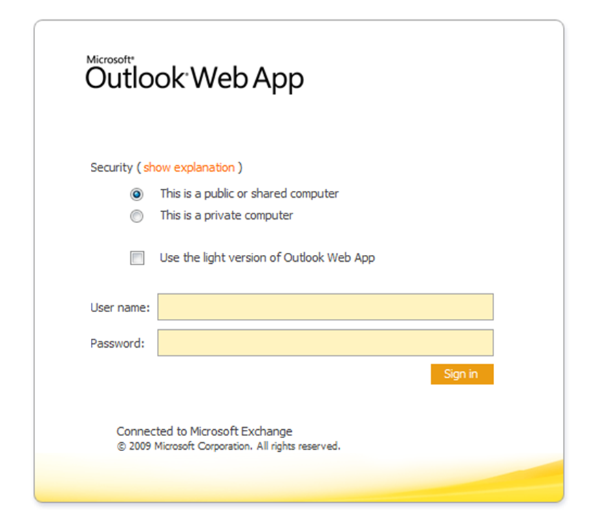 Outlook web ru